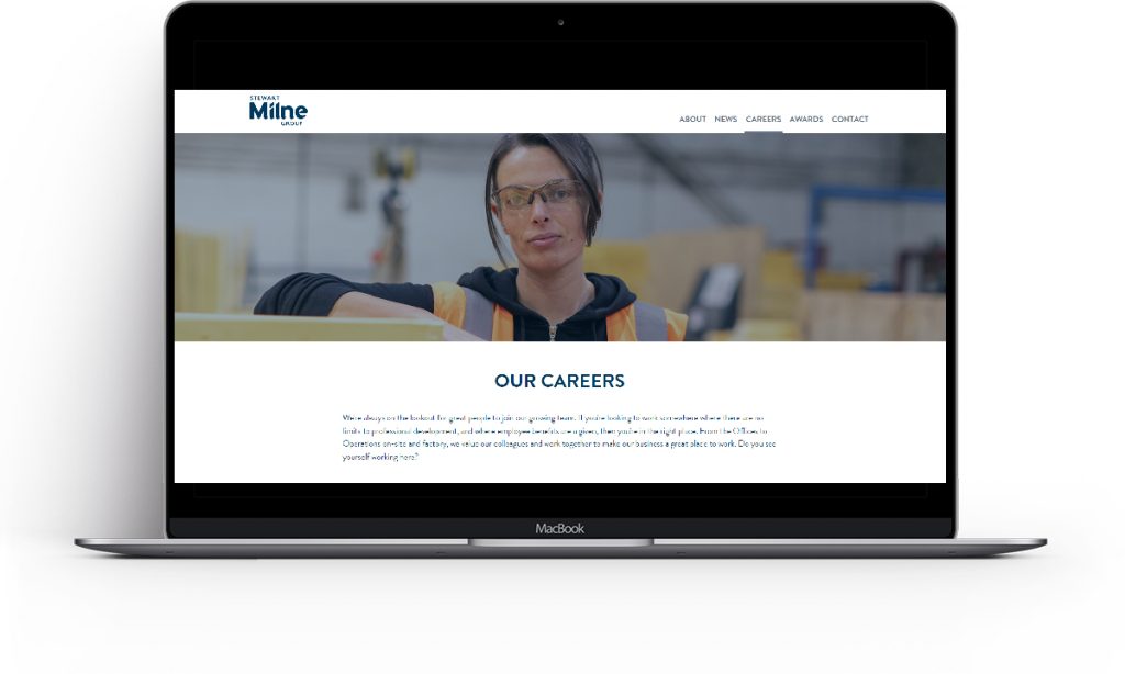 Stewart Milne Careers Website