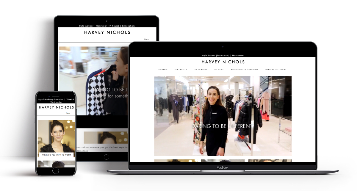 Harvey Nichols Careers Website