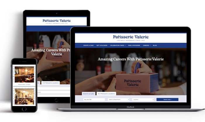 Recruitive Careers Website For Patisserie Valerie