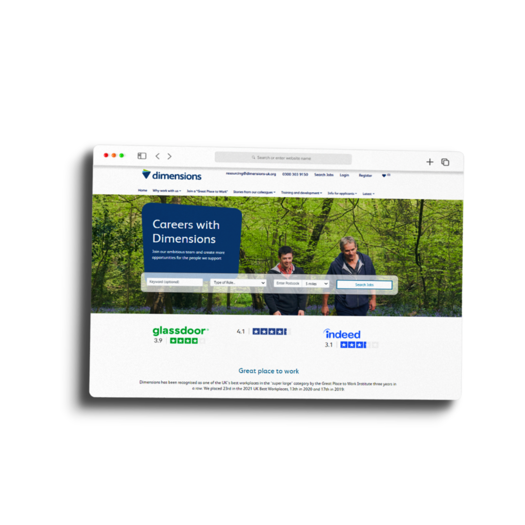 Careers website case study 3